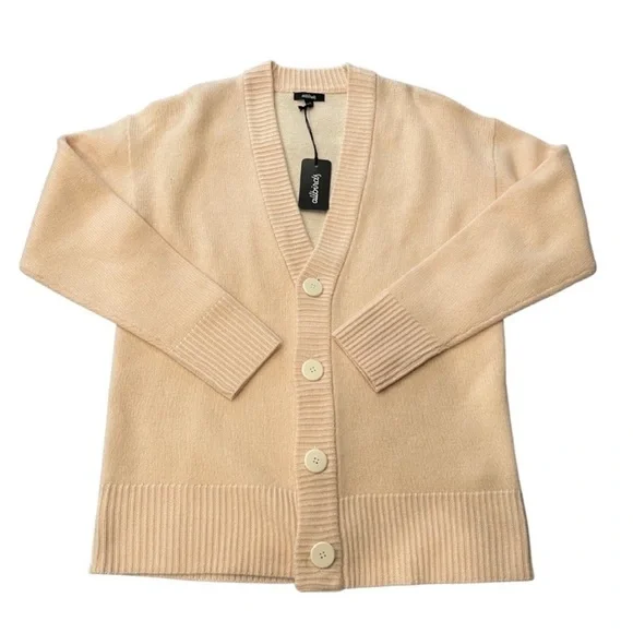 NWT Allbirds Pink Aspen Cardi Merino Wool Oversized Cardigan - Picture 2 of 10